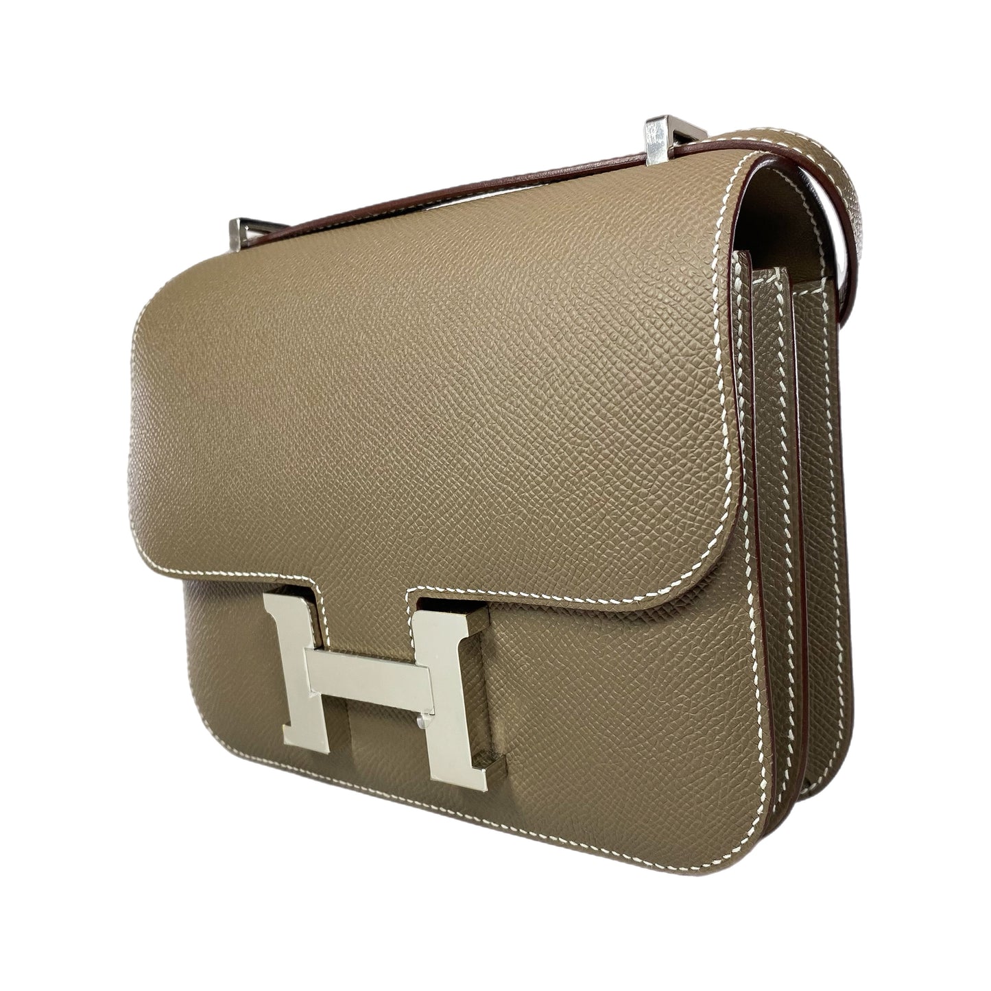 Hermes Constance 18 Etoupe Epsom Palladium Hardware