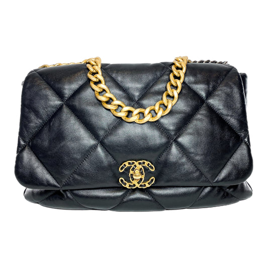 Chanel 19 Black Maxi