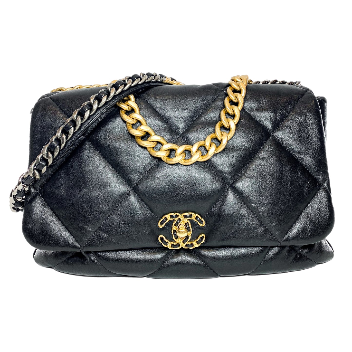 Chanel 19 Black Maxi