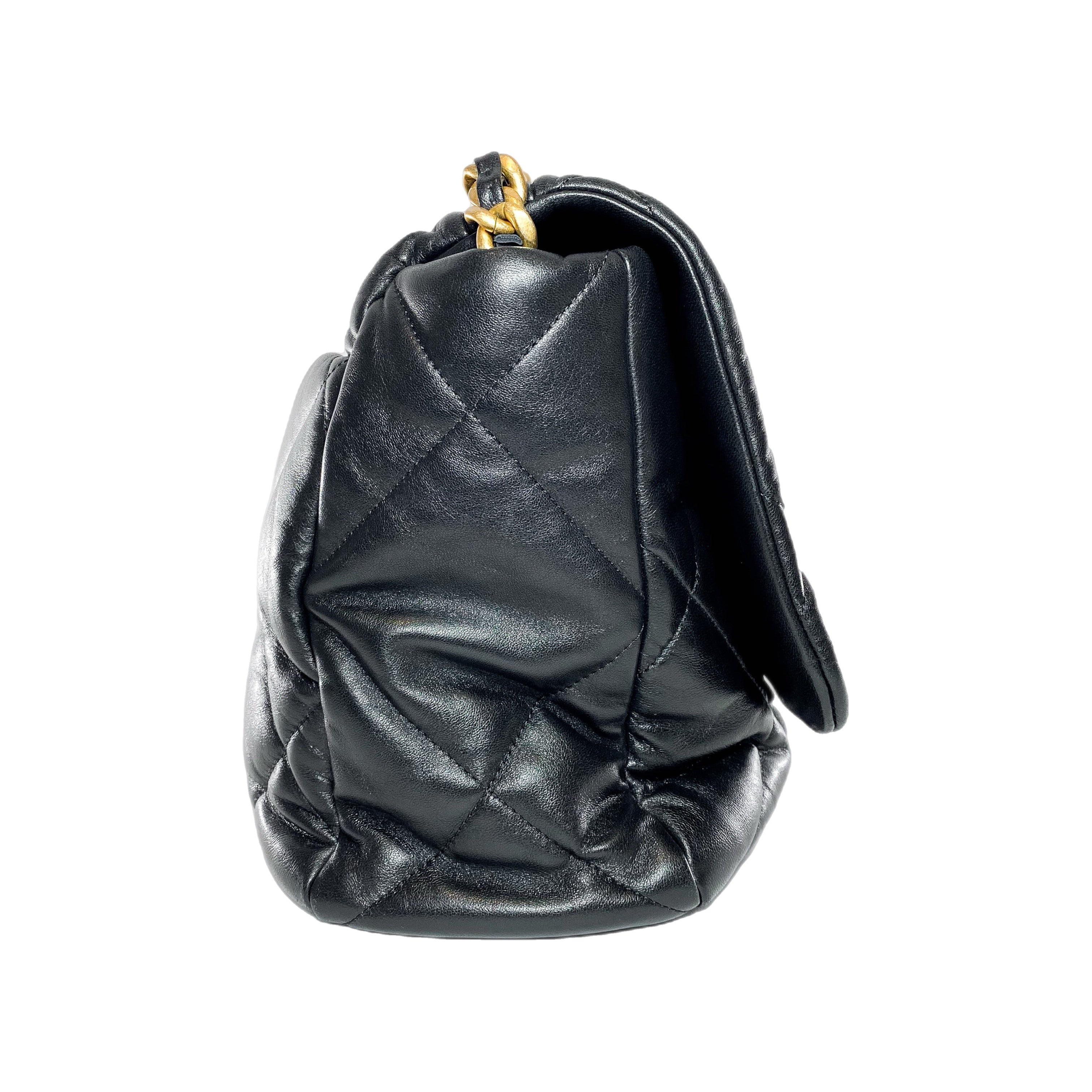 Chanel 19 Black Maxi | Consign of the Times ™