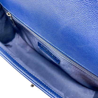 Chanel Navy Boy Bag