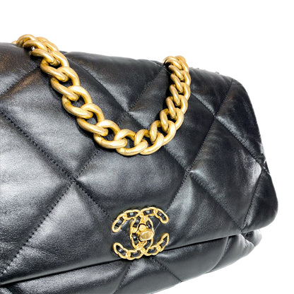 Chanel 19 Black Maxi