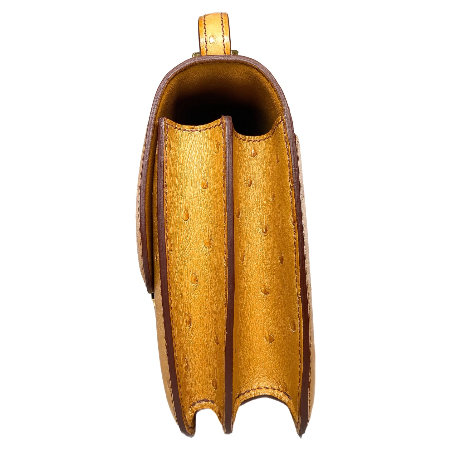 Hermes Constance 18 Gold Ostrich Gold Hardware