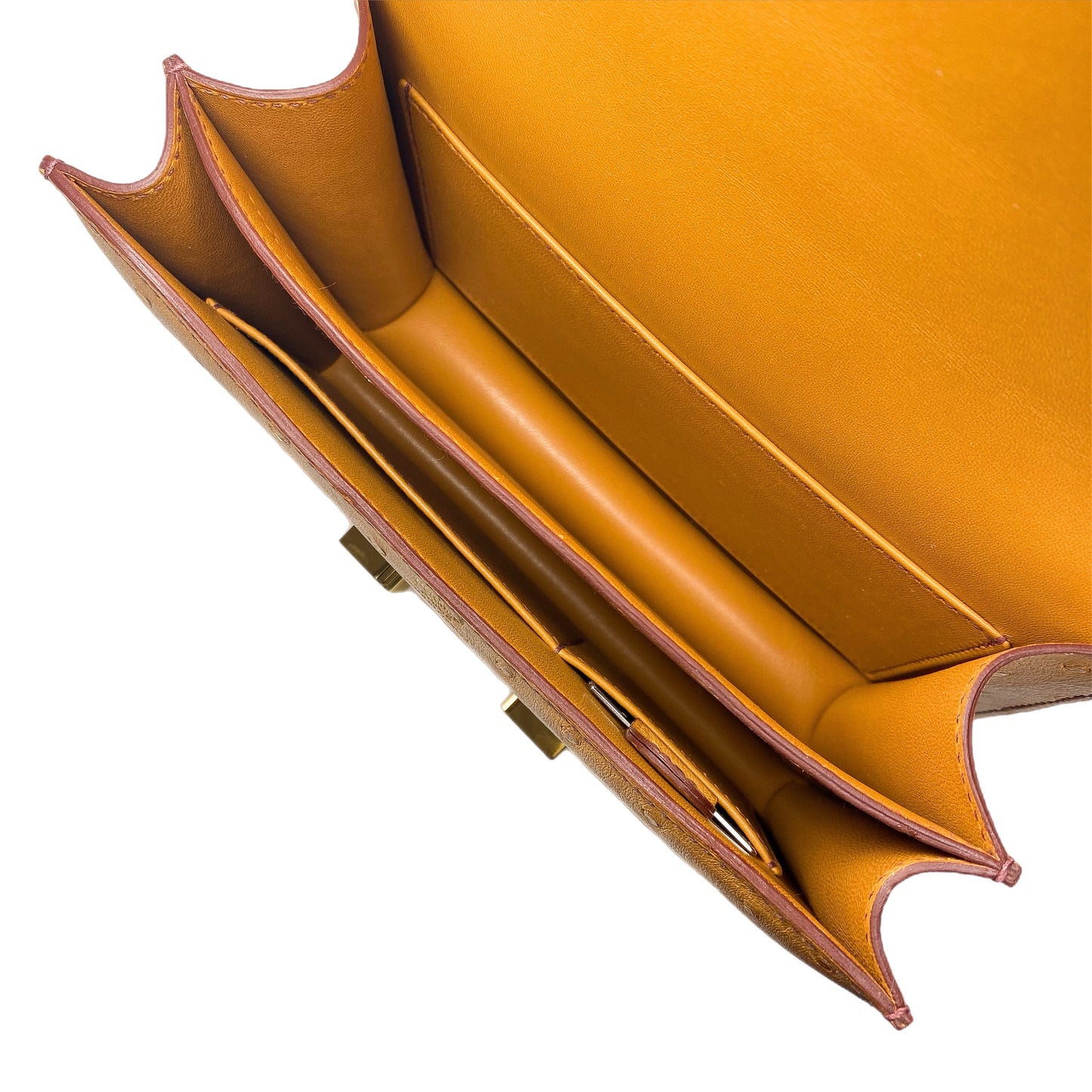 Hermes Constance 18 Gold Ostrich Gold Hardware