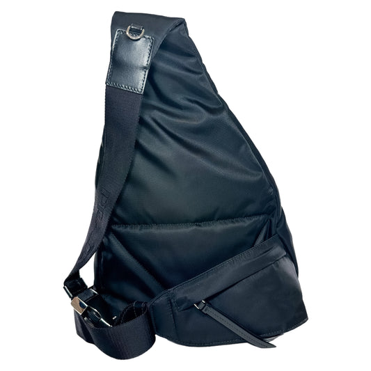 Prada Black Re-Nylon Sling Backpack