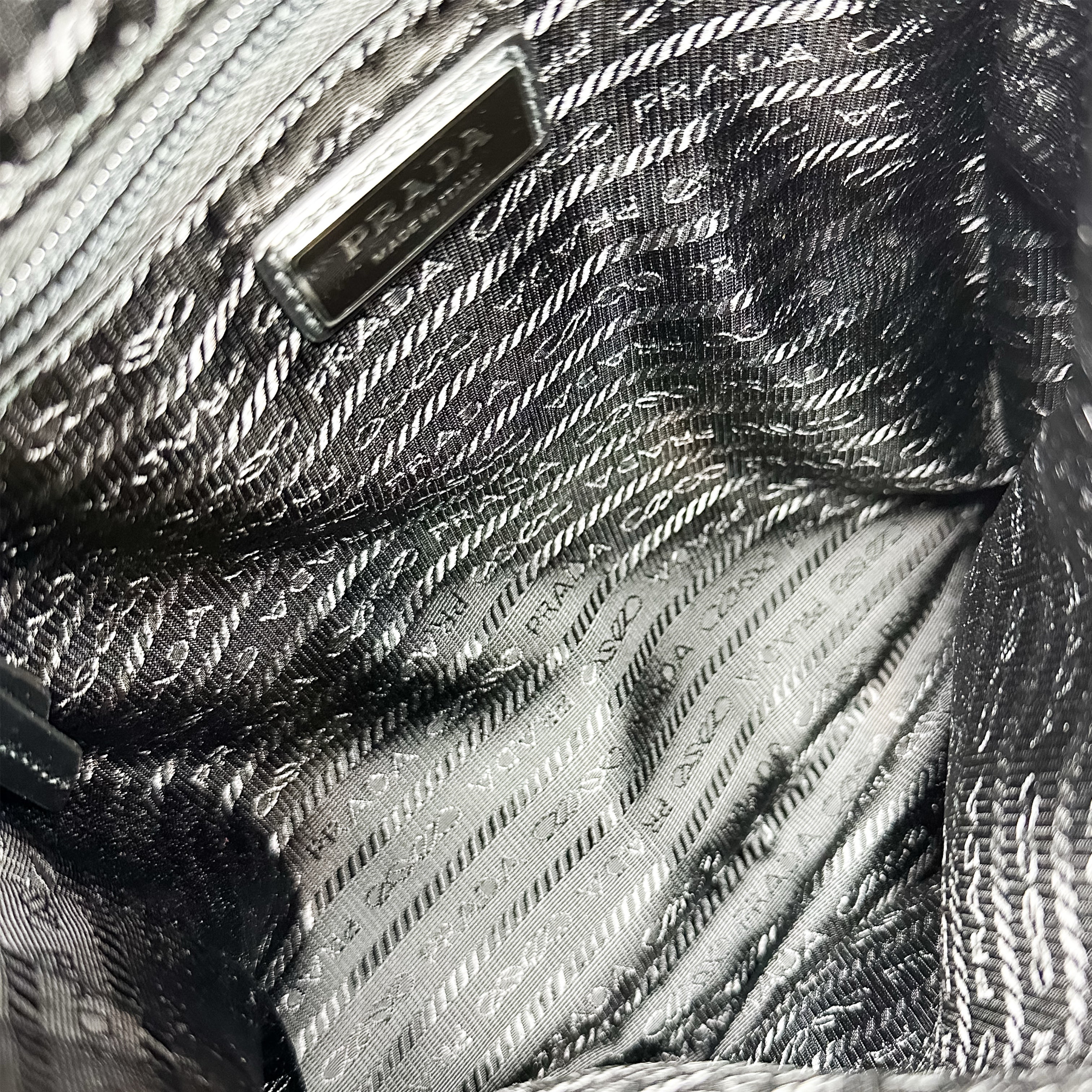 Prada Black Re-Nylon Sling Backpack | Consign of the Times ™