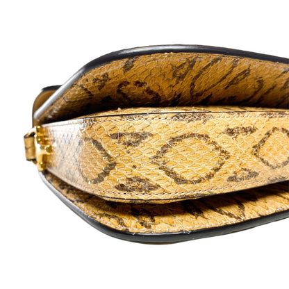 Gucci Beige Python Horsebit 1955 Shoulder Bag