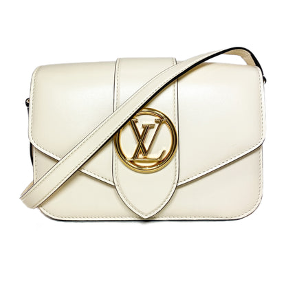 Louis Vuitton Creme Pont 9 Crossbody Bag