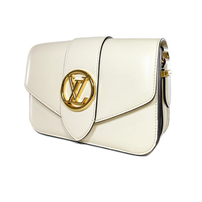 Louis Vuitton Creme Pont 9 Crossbody Bag
