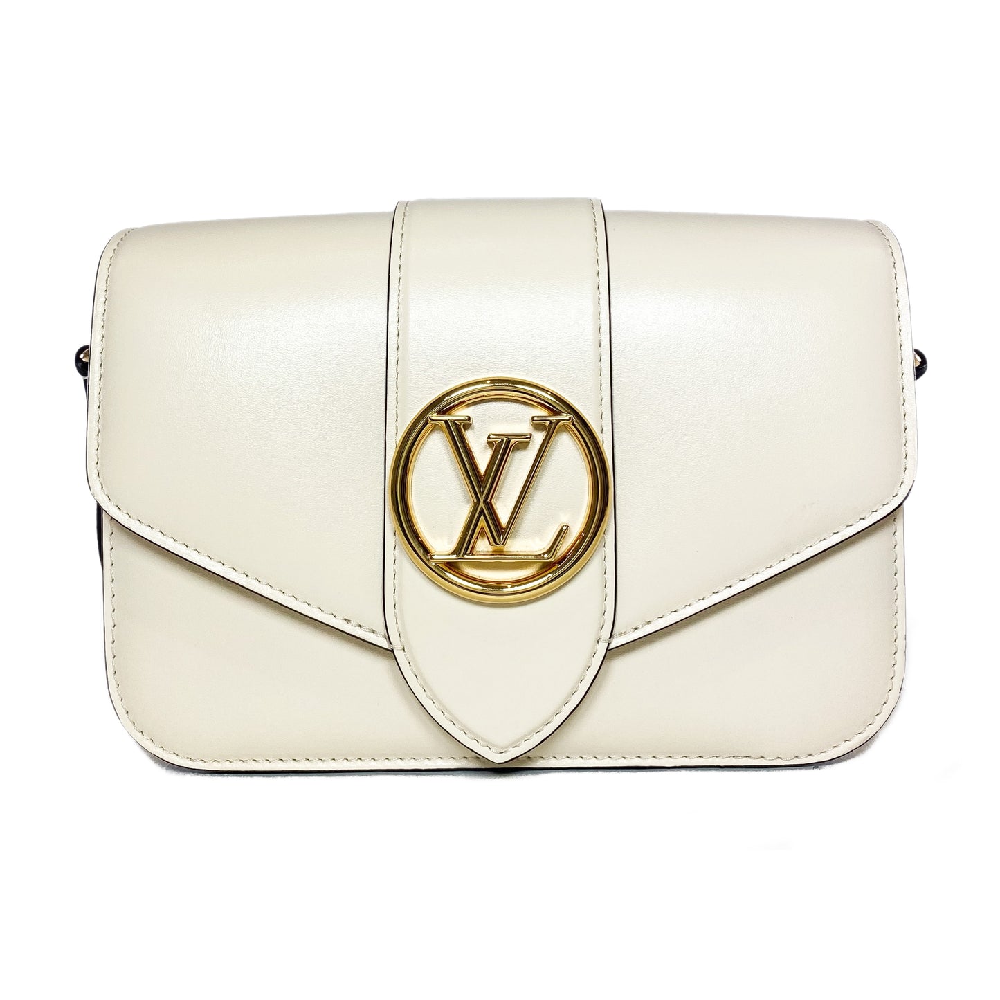 Louis Vuitton Creme Pont 9 Crossbody Bag