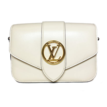 Louis Vuitton Creme Pont 9 Crossbody Bag
