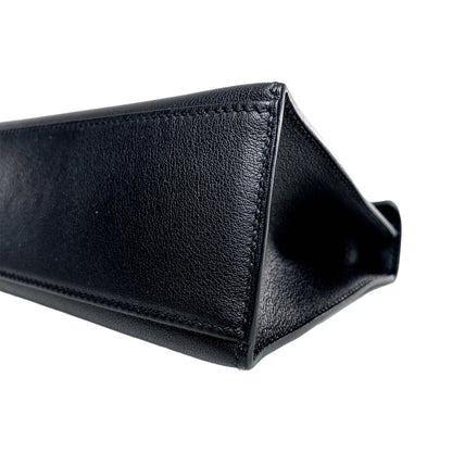 Hermes Kelly Pochette Noir Madame Gold Hardware