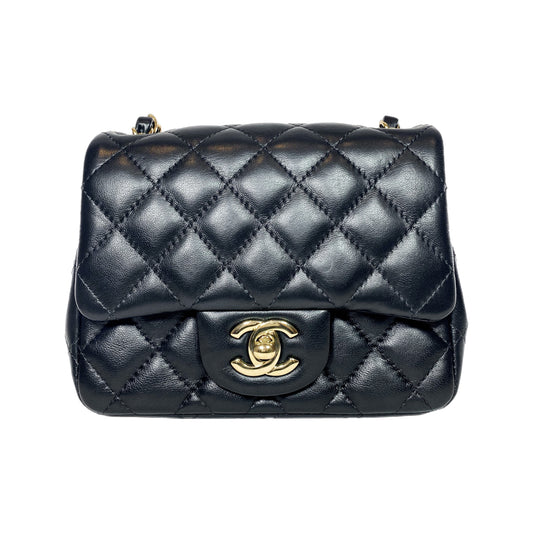 Chanel Black Mini Square Flap Bag