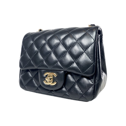 Chanel Black Mini Square Flap Bag