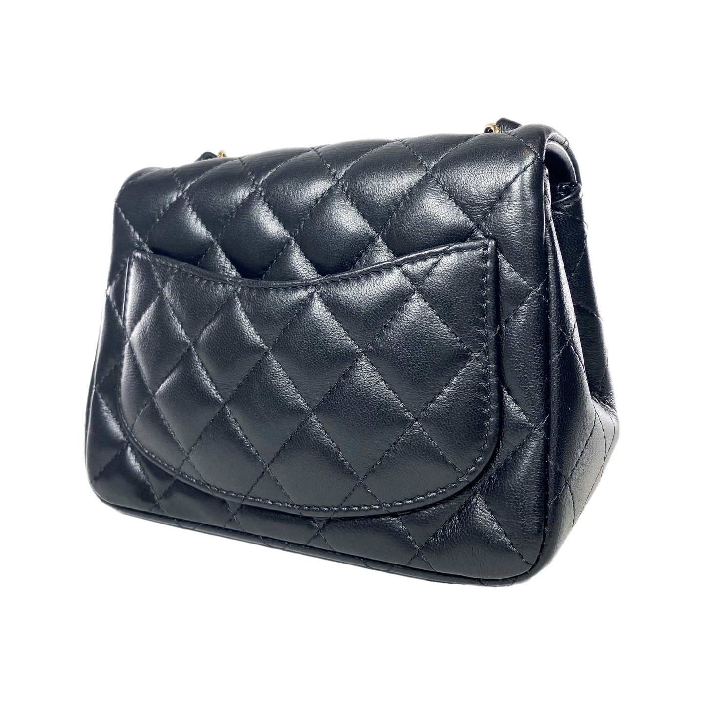 Chanel Black Mini Square Flap Bag