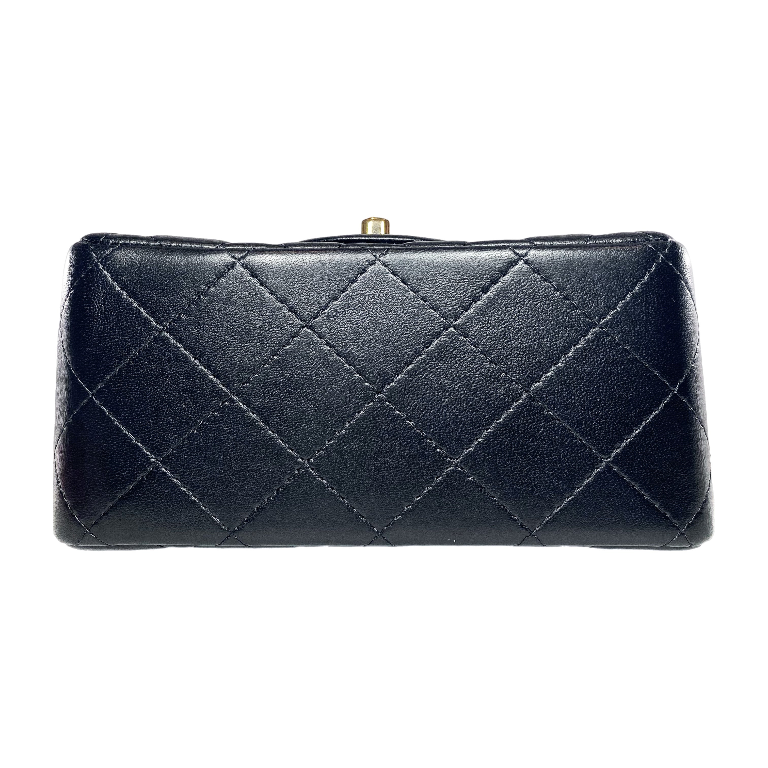 Chanel Black Mini Square Flap Bag