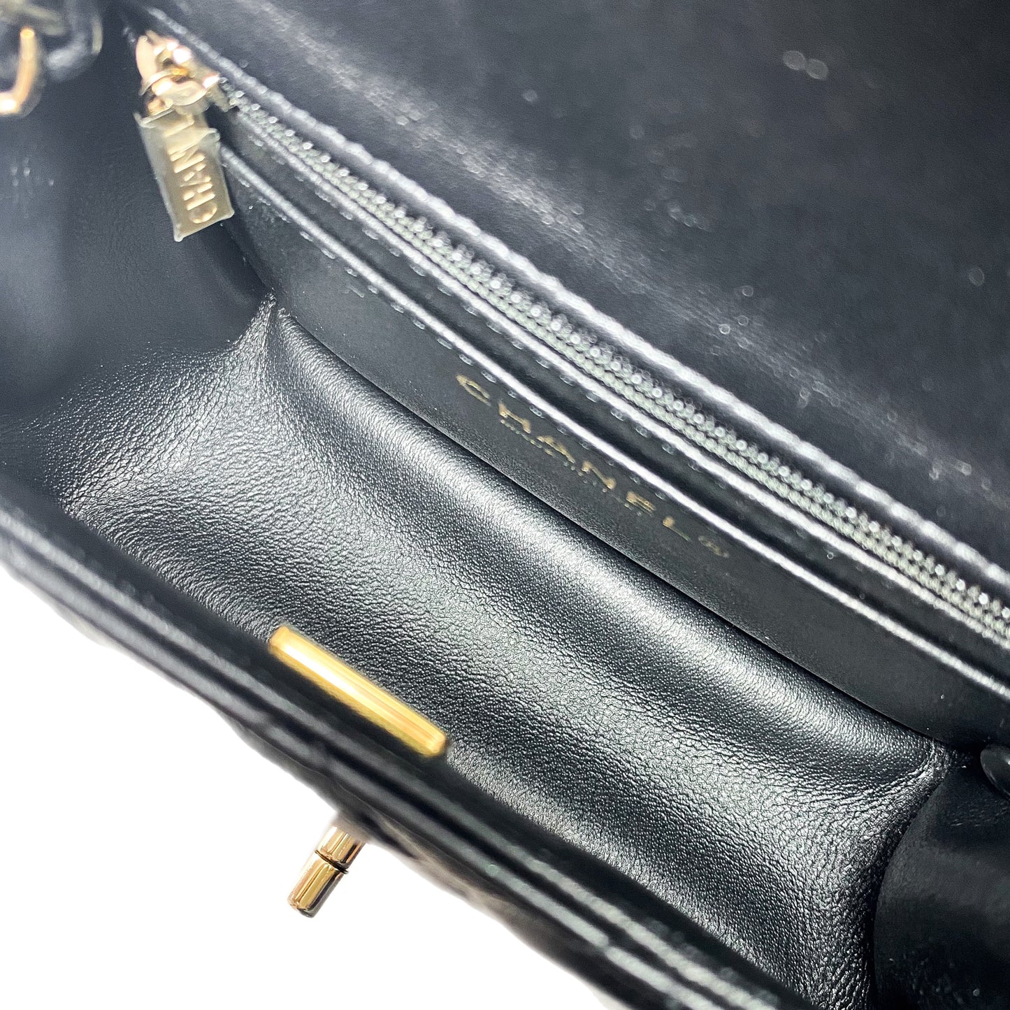 Chanel Black Mini Square Flap Bag