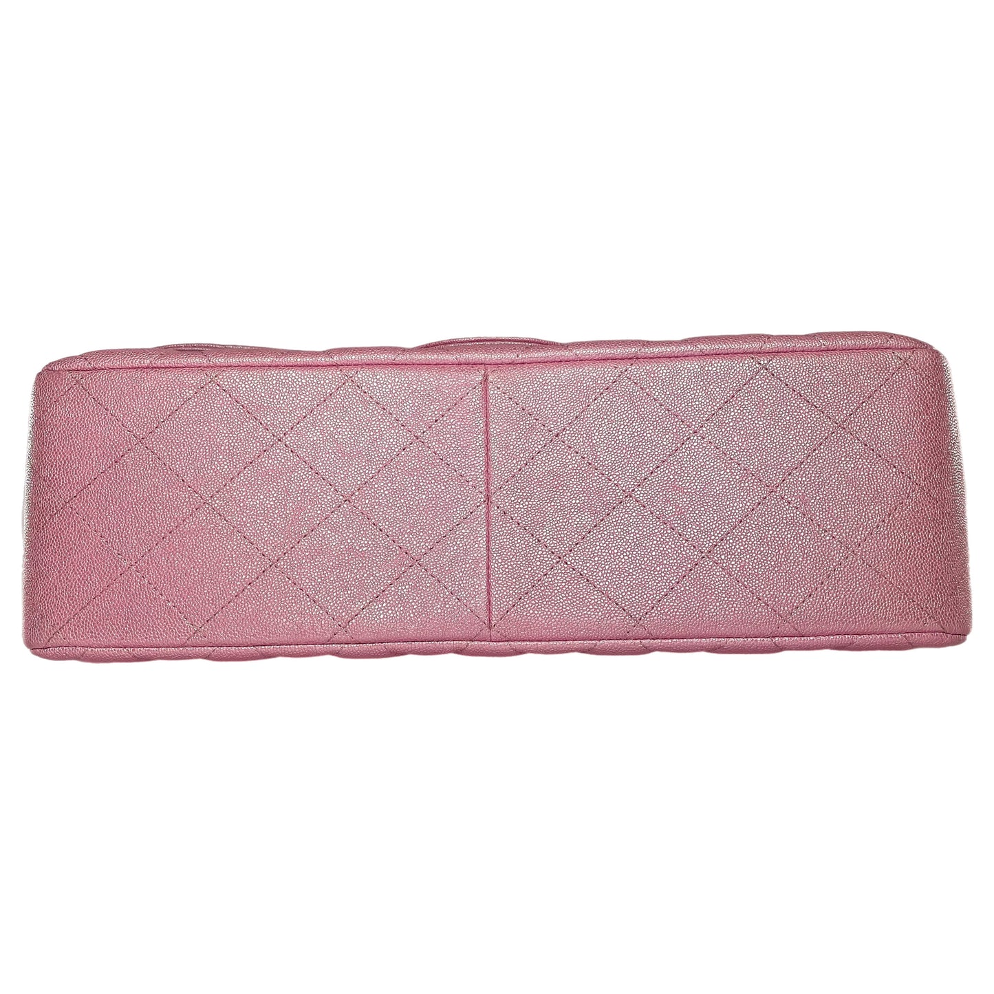 Chanel Iridescent Rose Pink Jumbo Double Flap Bag