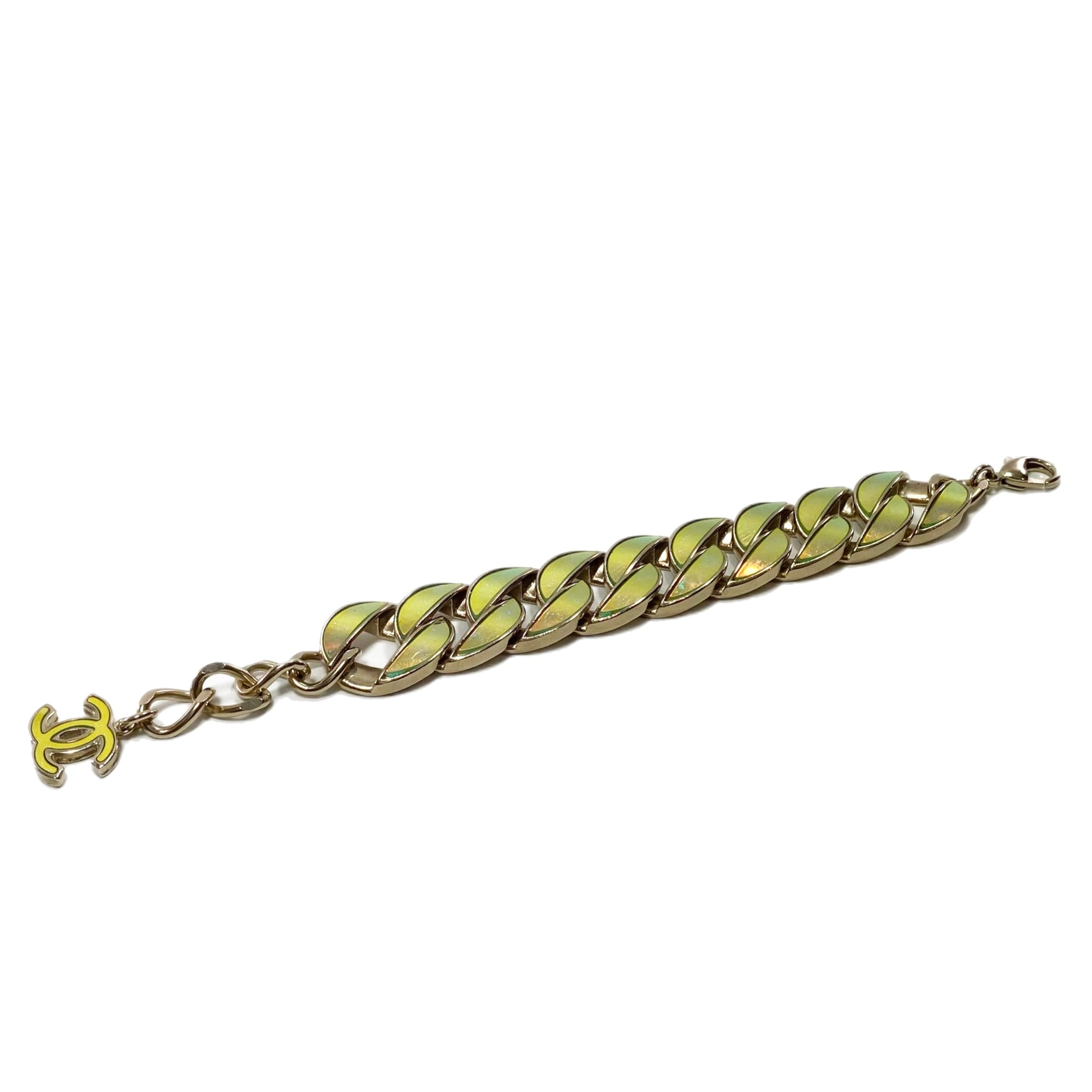 Chanel Holographic Curb Link Bracelet