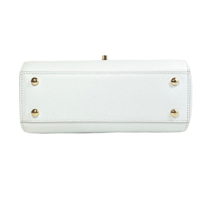 Chanel Mini Calfskin White Neo Executive Shopper Tote