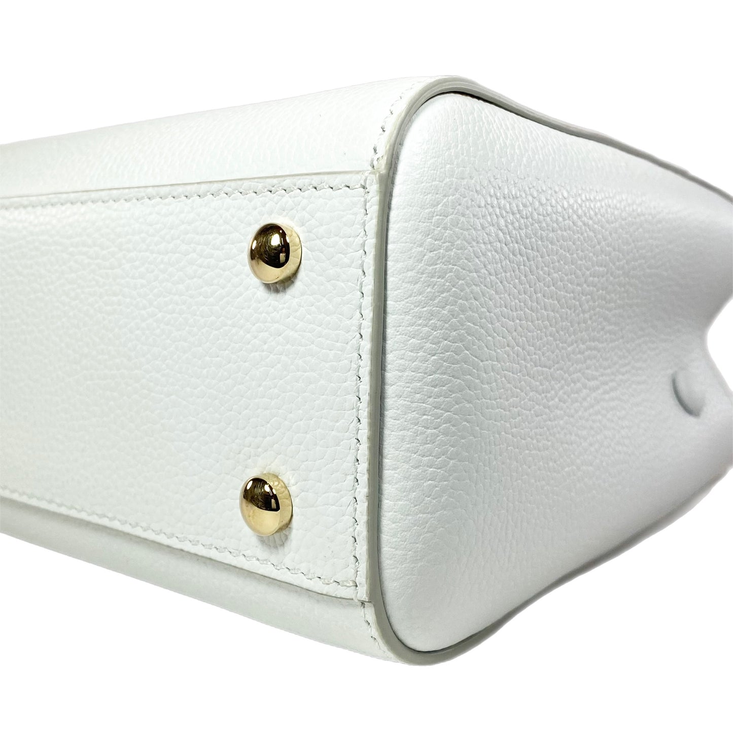 Chanel Mini Calfskin White Neo Executive Shopper Tote