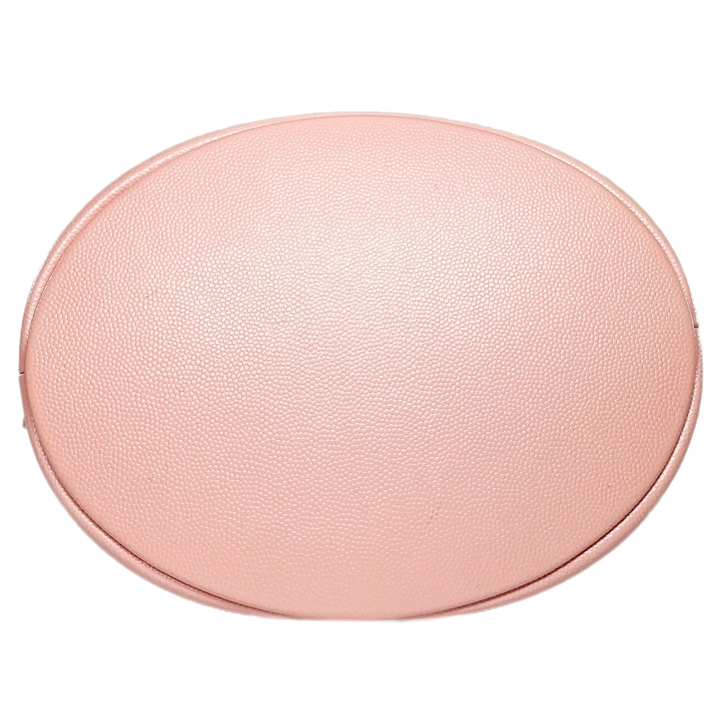 Chanel Light Pink Caviar Deauville Drawstring Bucket Bag