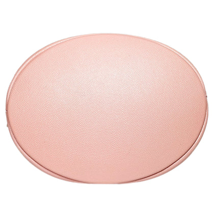 Chanel Light Pink Caviar Deauville Drawstring Bucket Bag