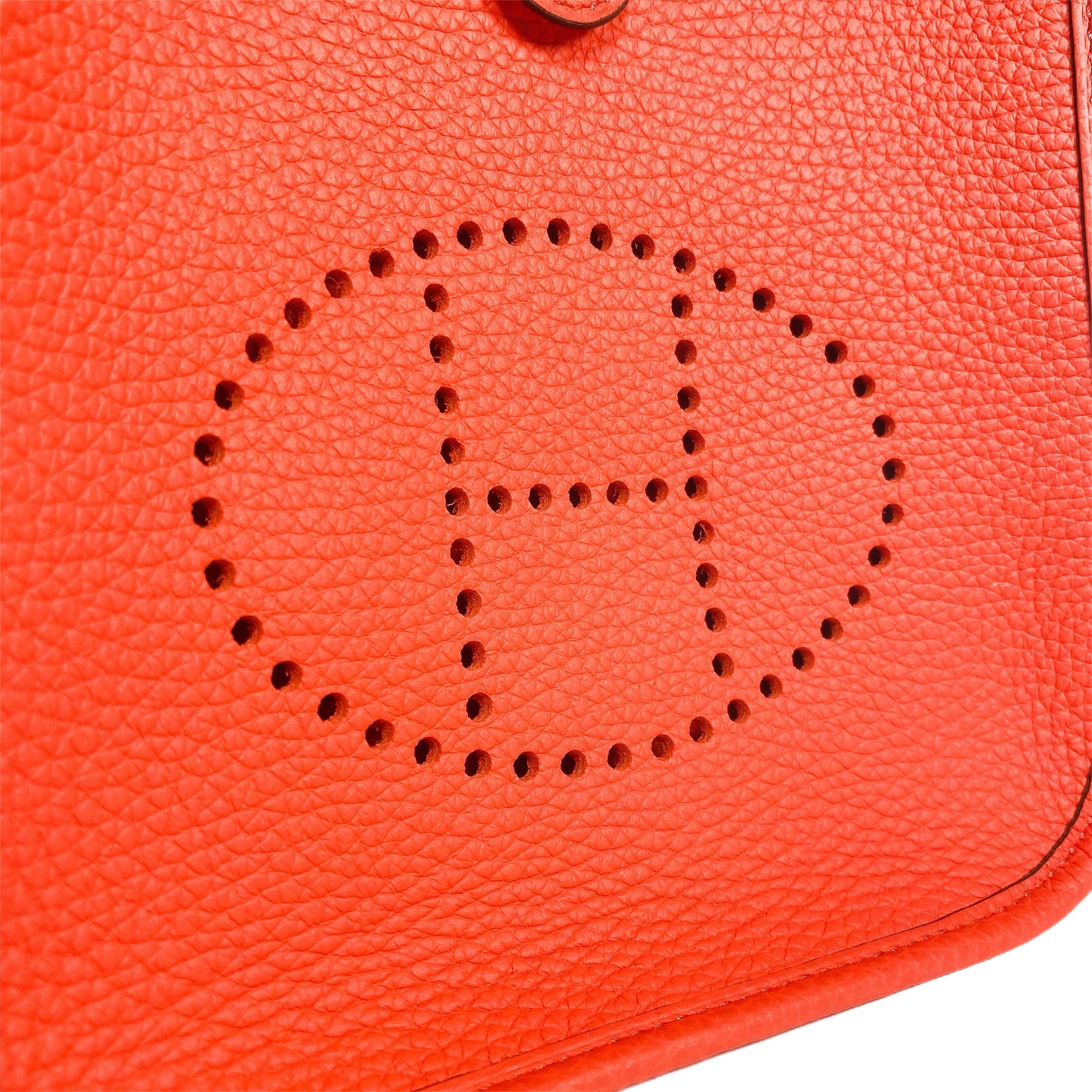 Hermes Evelyne TPM Rose Texas Clemence Palladium Hardware