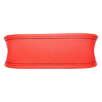 Hermes Evelyne TPM Rose Texas Clemence Palladium Hardware