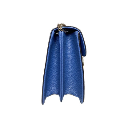 Gucci Blue Small Interlocking G Shoulder Bag