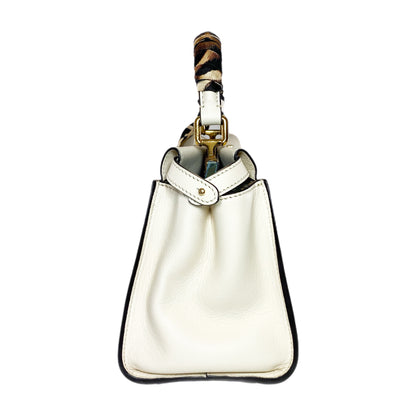 Fendi Ivory ISeeU Peekaboo with Twilly