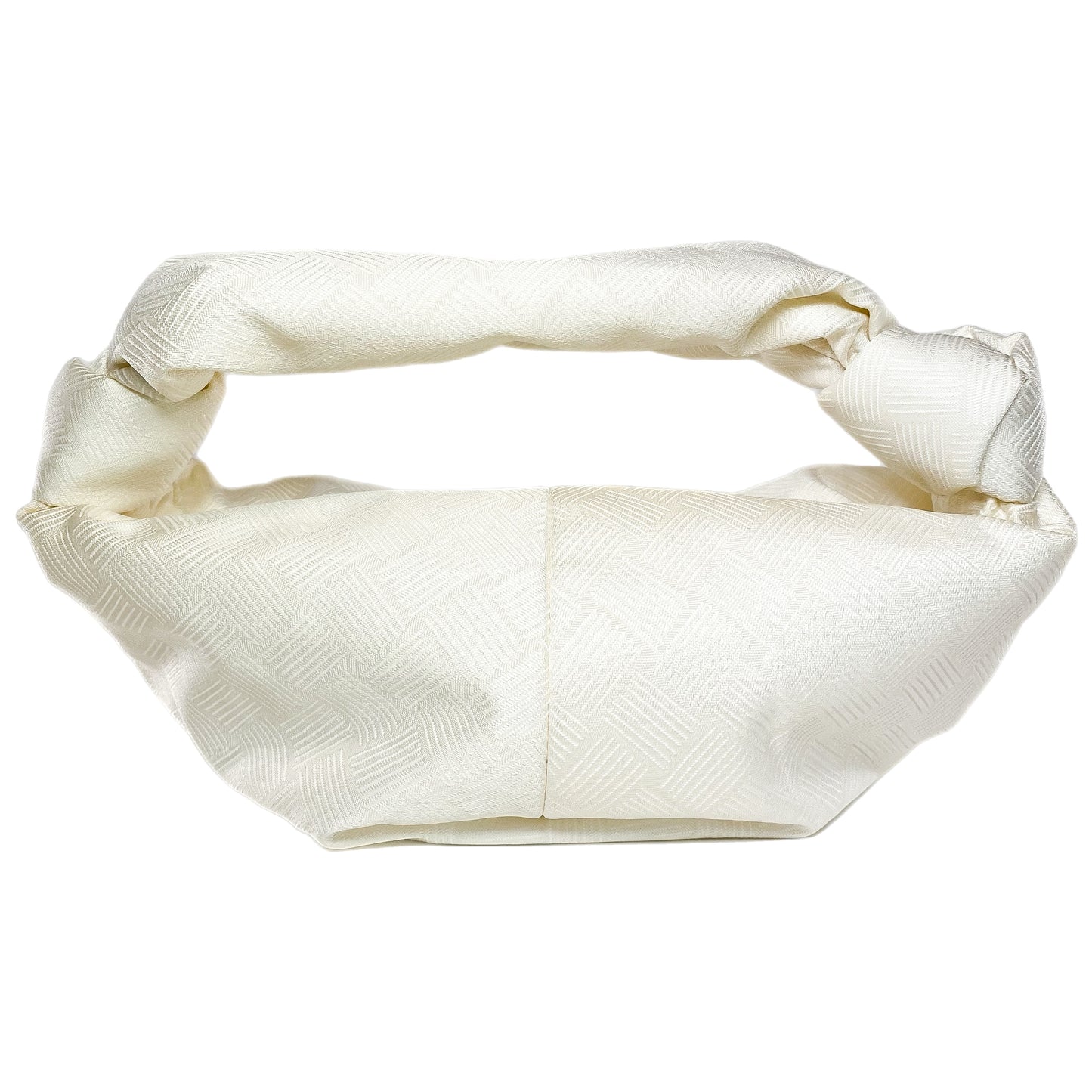 Bottega Veneta Ivory Silk Jodie