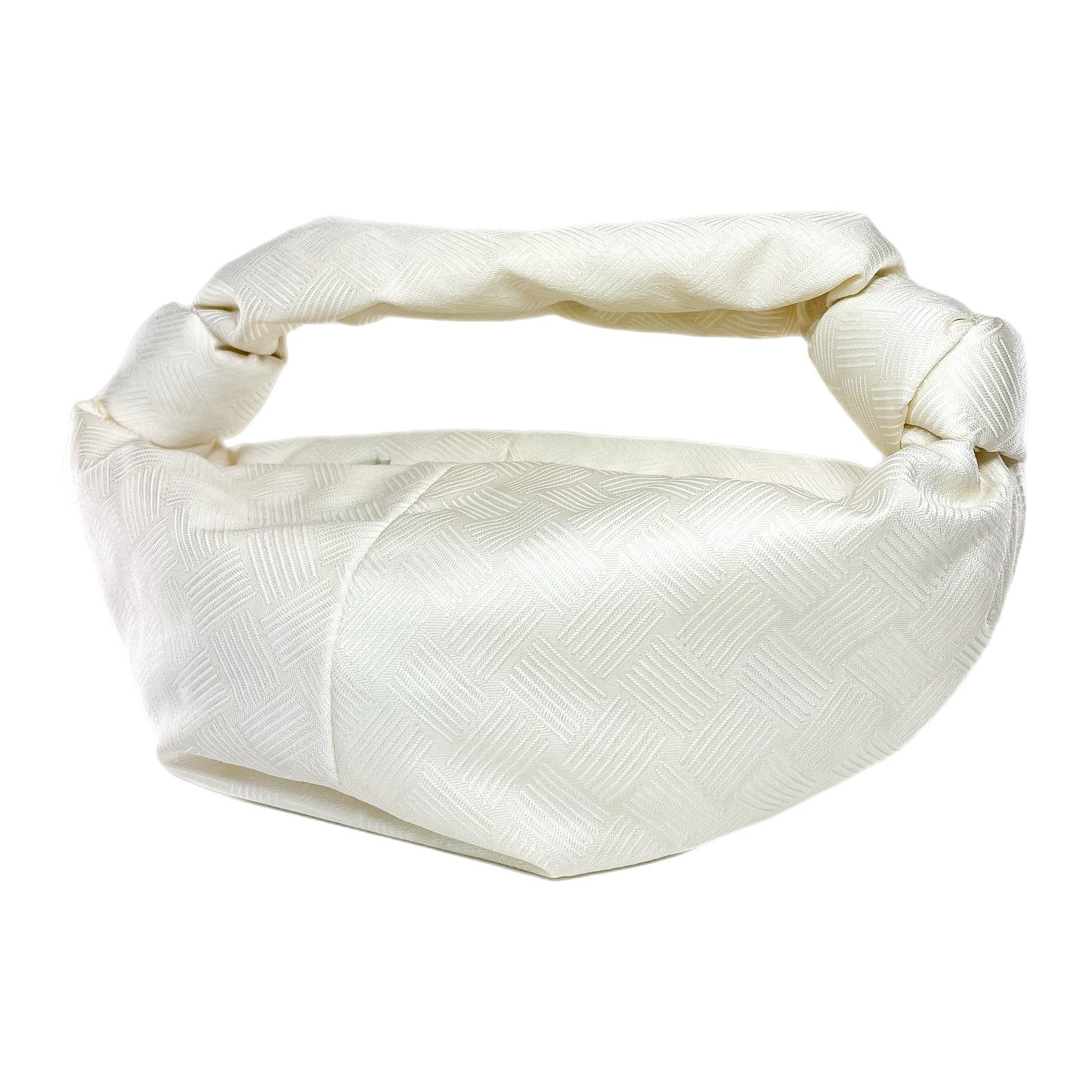 Bottega Veneta Ivory Silk Jodie