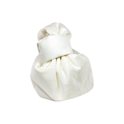 Bottega Veneta Ivory Silk Jodie