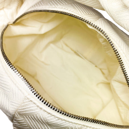 Bottega Veneta Ivory Silk Jodie