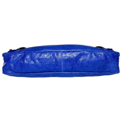 Balenciaga Blue Motorcycle First Bag