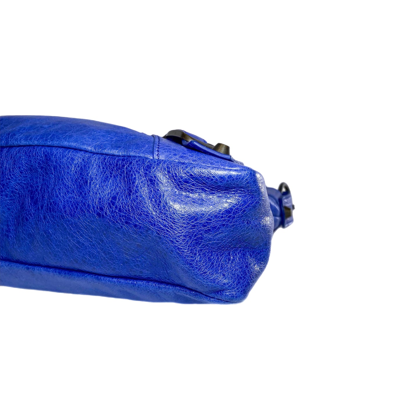 Balenciaga Blue Motorcycle First Bag