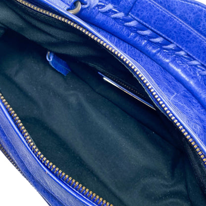 Balenciaga Blue Motorcycle First Bag