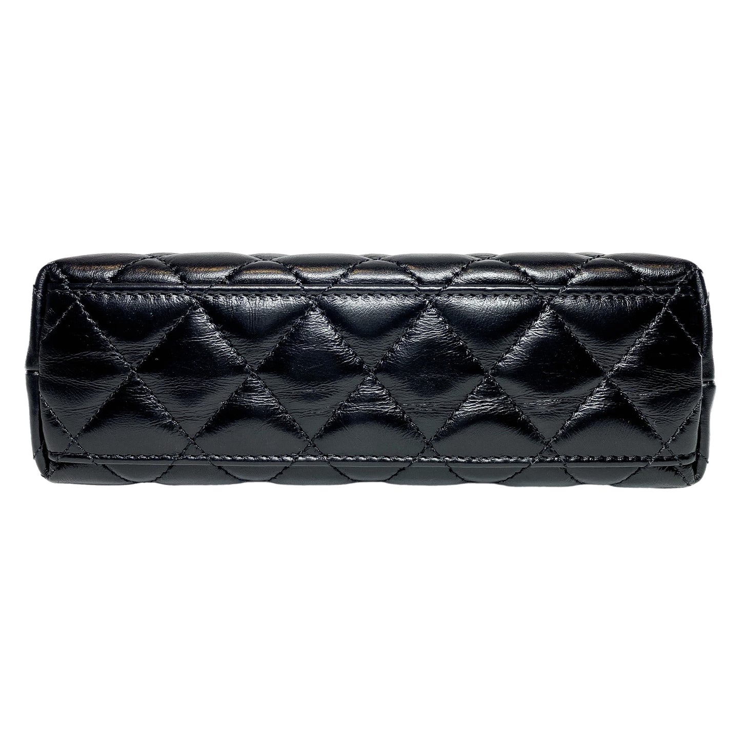 Chanel Black Nano Kelly Top Handle