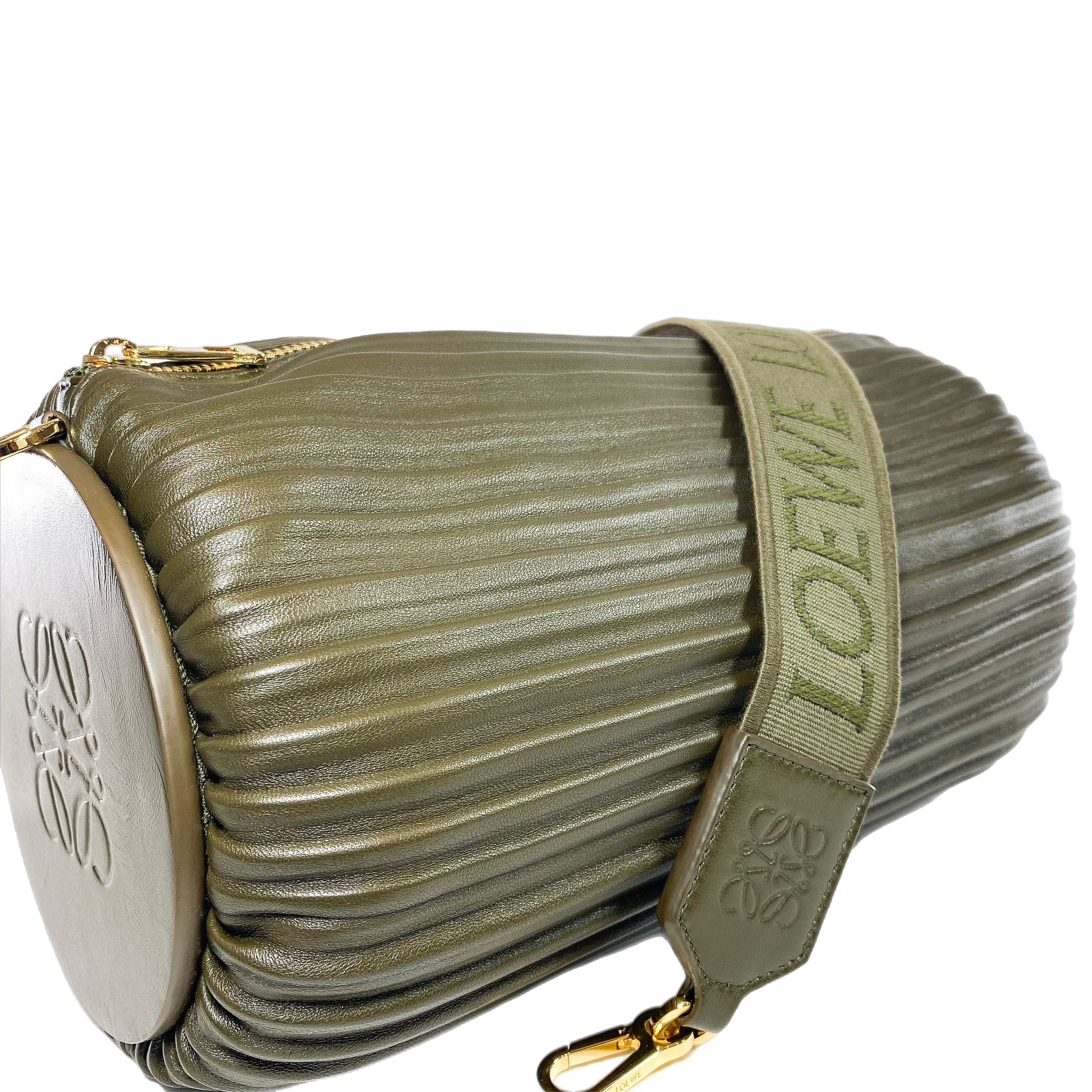 Loewe Dark Green Bracelet Pouch