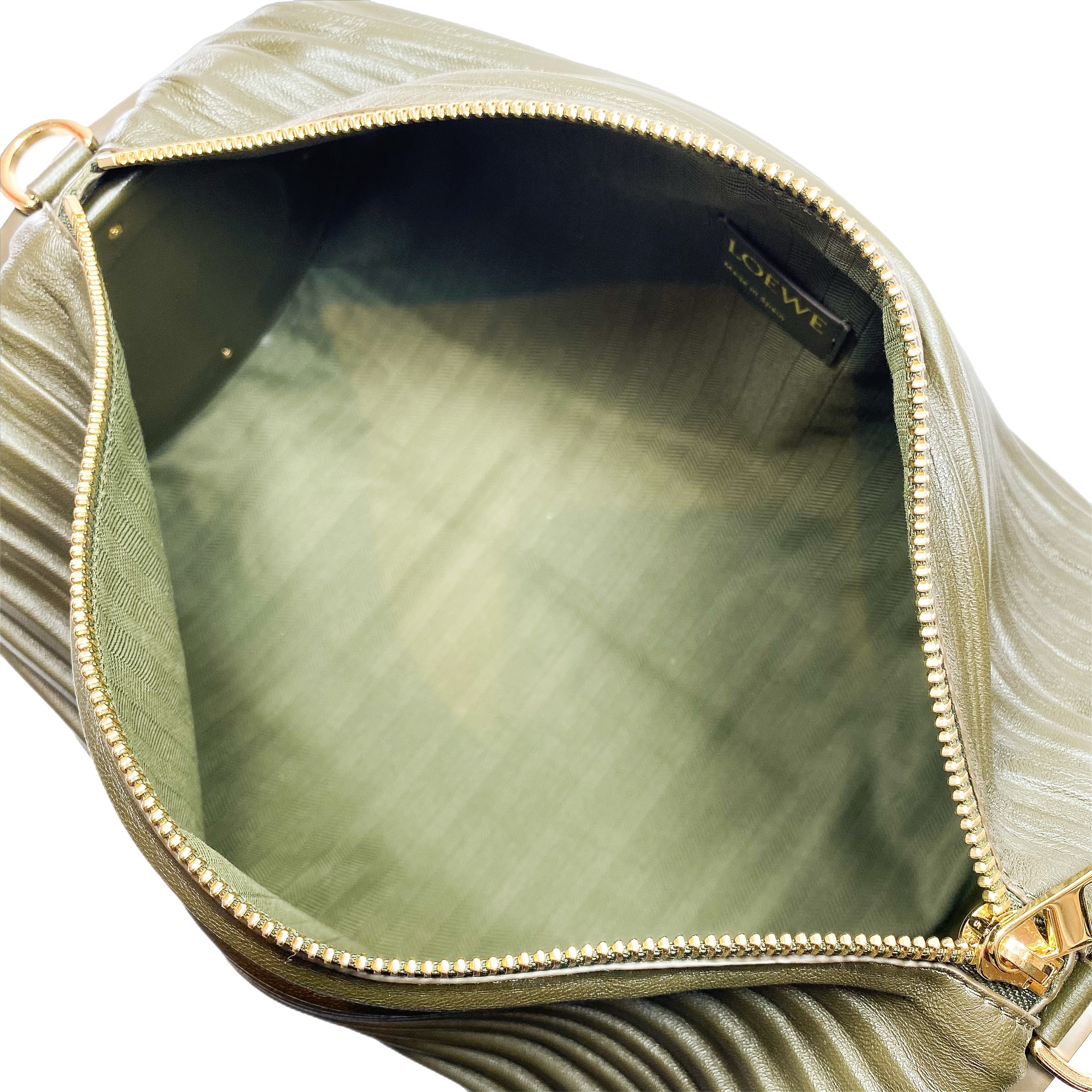Loewe Dark Green Bracelet Pouch
