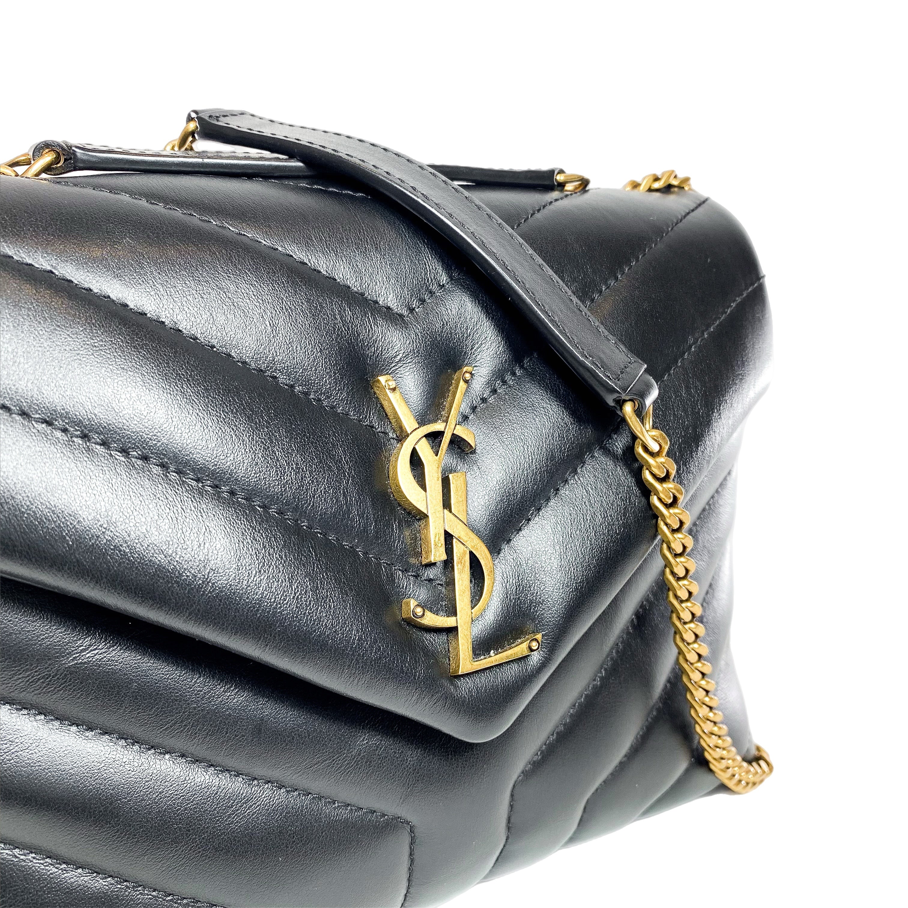 Saint Laurent Black Small LouLou