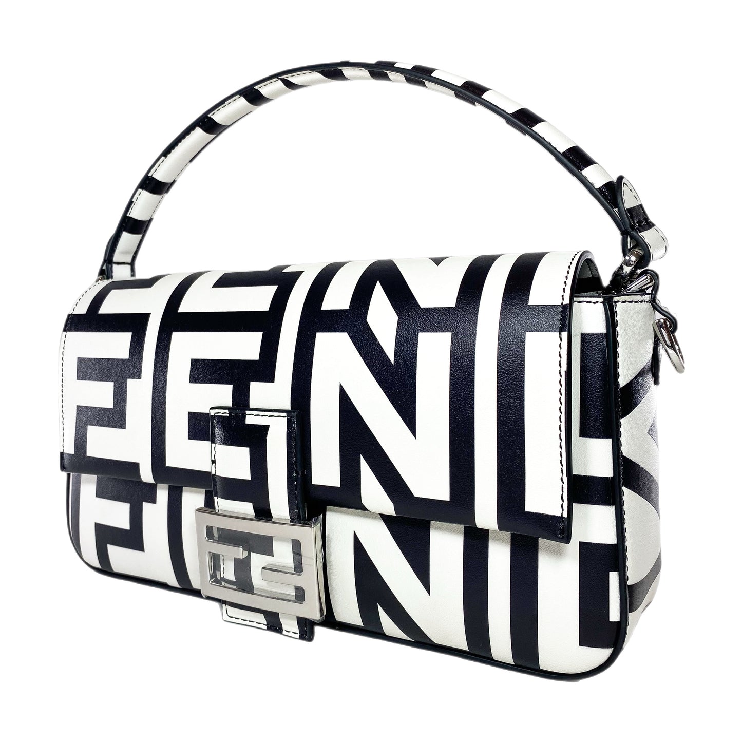Fendi x Marc Jacobs Black White Baguette