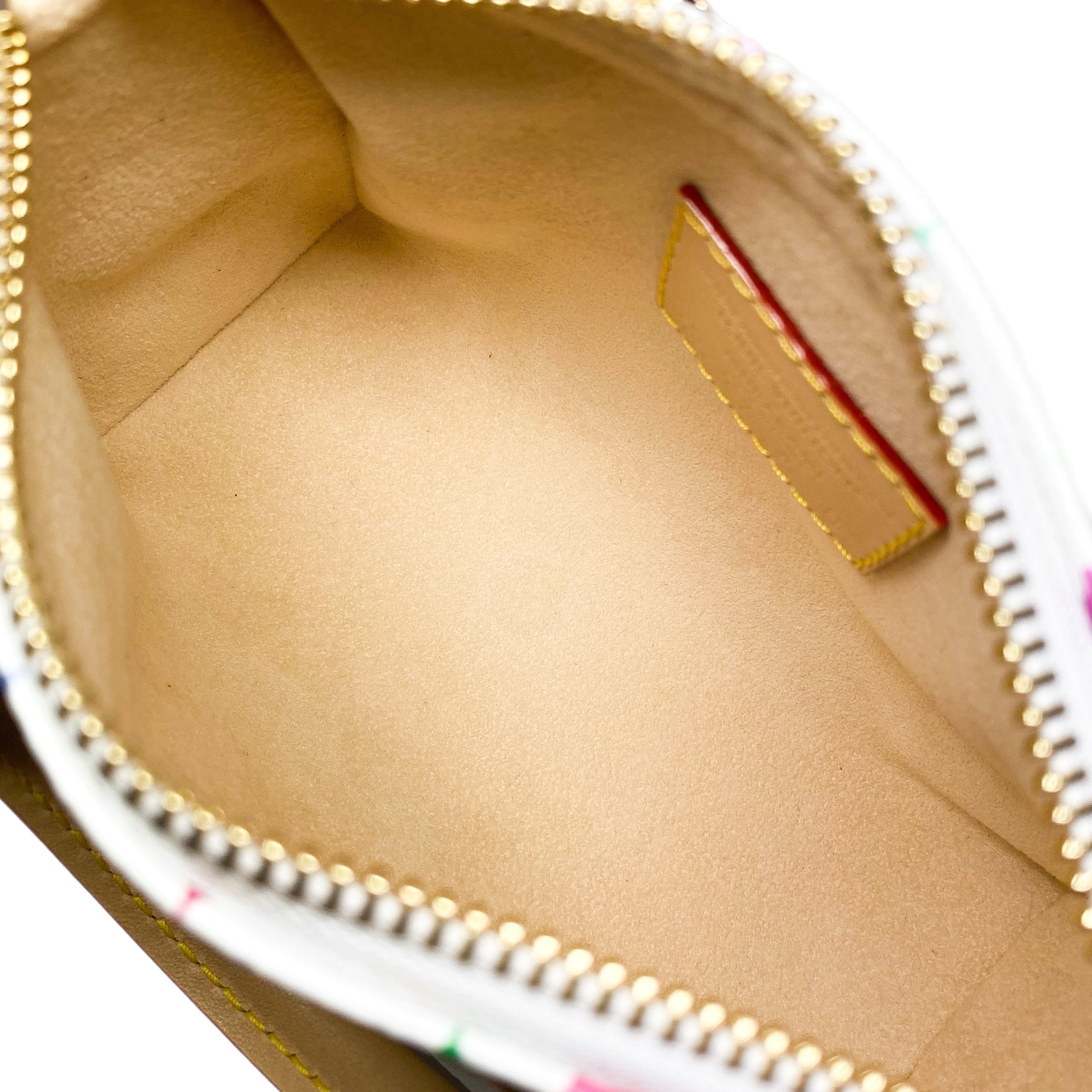 Louis Vuitton x Takashi Murakami White Multicolor Nano Speedy