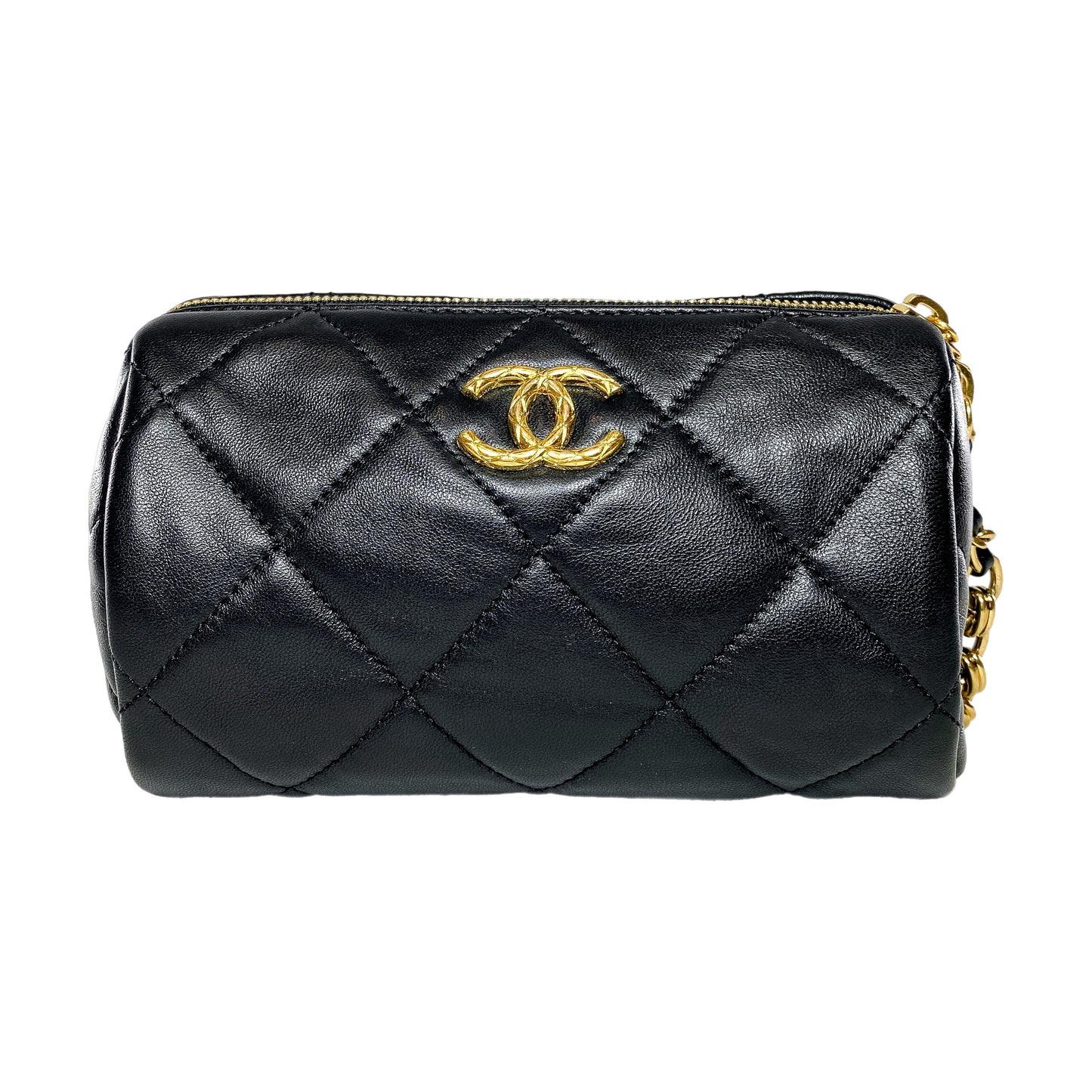 Chanel Black Mini Bowling Bag