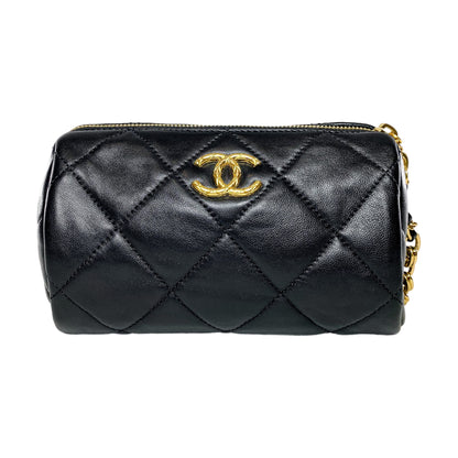 Chanel Black Mini Bowling Bag