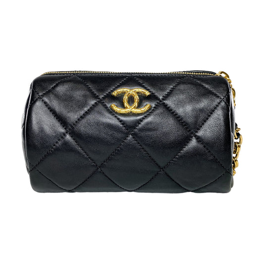 Chanel Black Mini Bowling Bag
