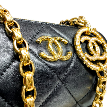 Chanel Black Mini Bowling Bag