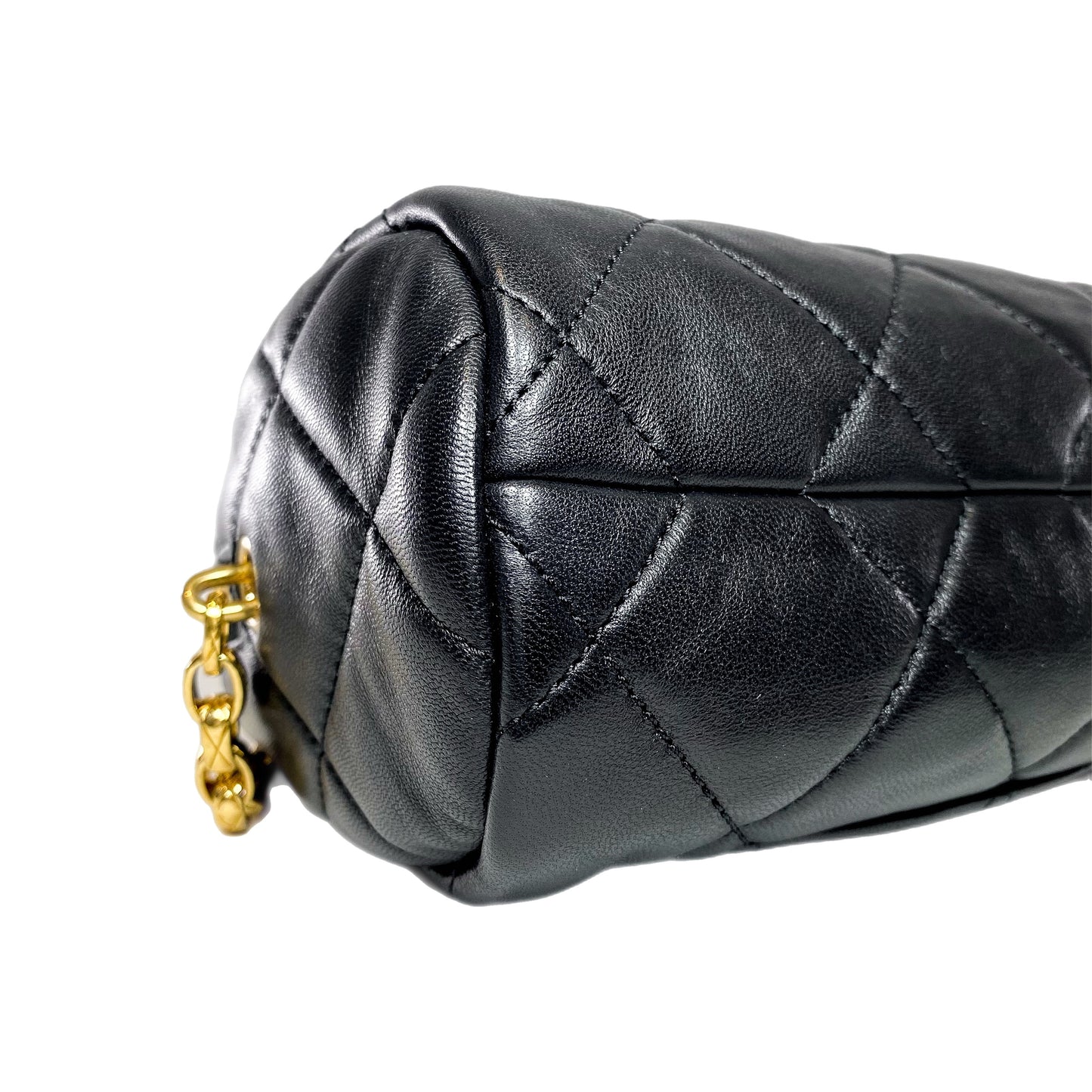 Chanel Black Mini Bowling Bag