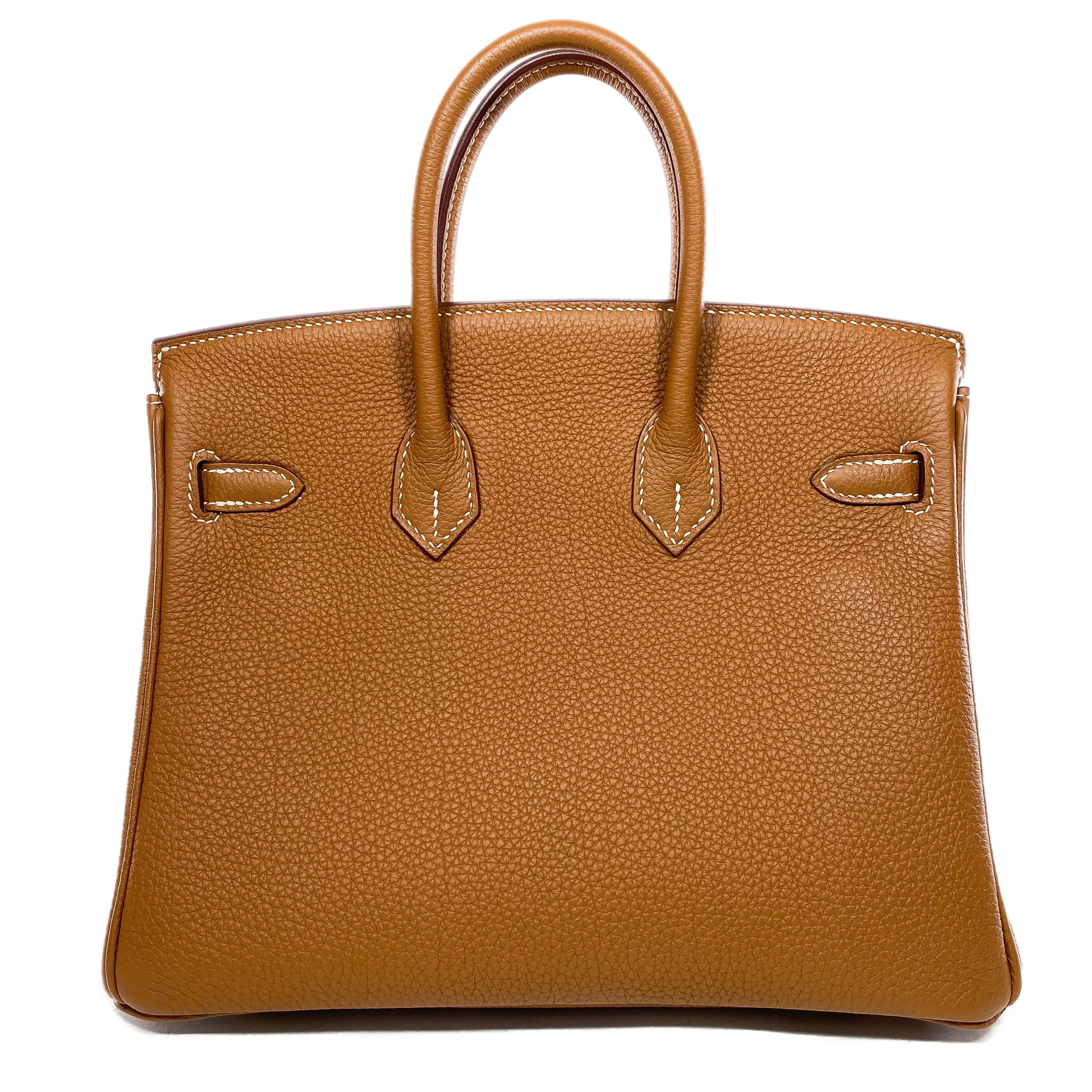 Hermes Birkin 25 Gold Togo Gold Hardware